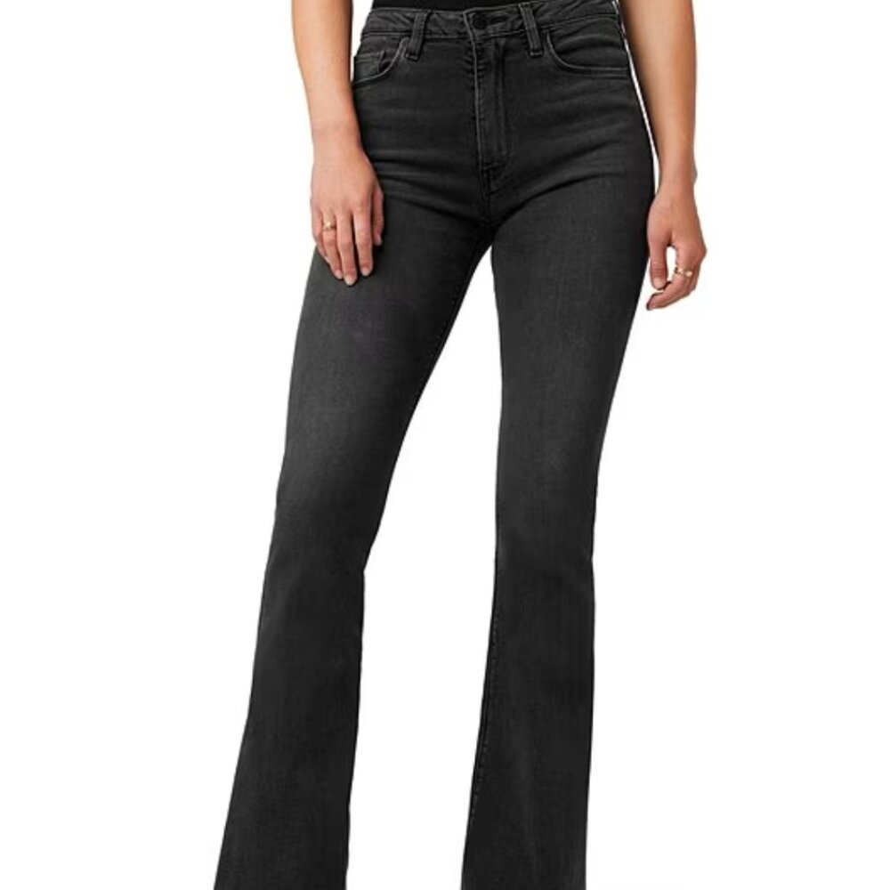 Hudson Holly High Rise Flare Jean Washed Black 31